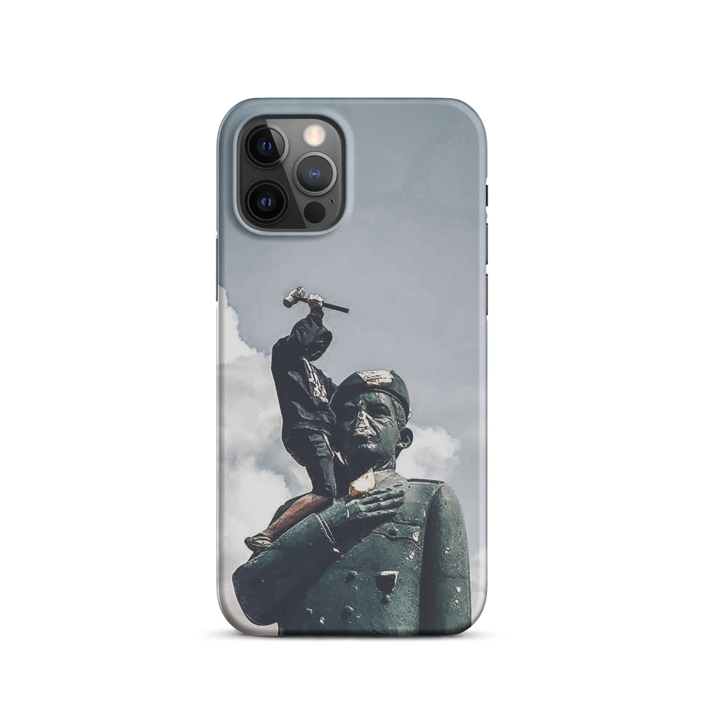 HASTA EL FINAL - Venezuela's Iconic Chavez Statue Takedown iPhone Case