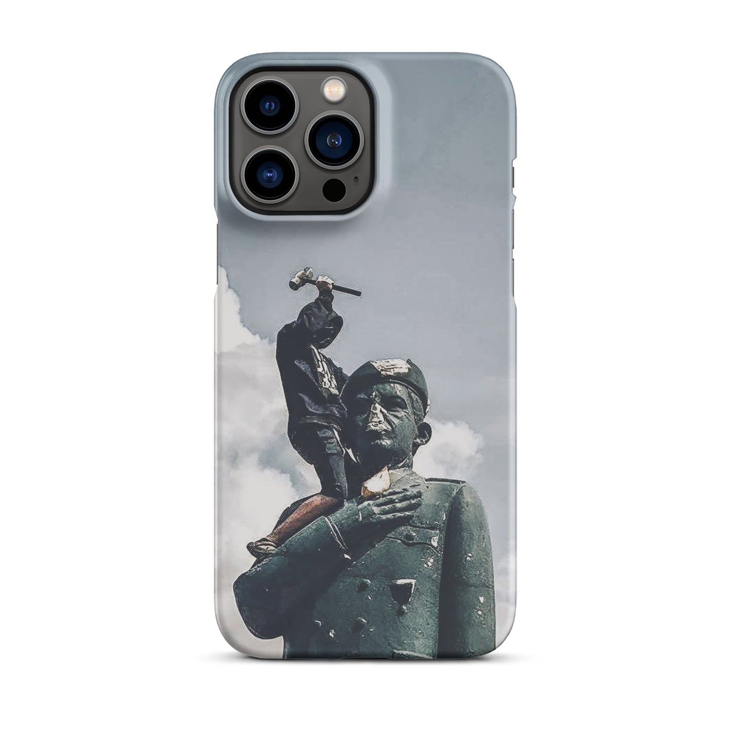 HASTA EL FINAL - Venezuela's Iconic Chavez Statue Takedown iPhone Case