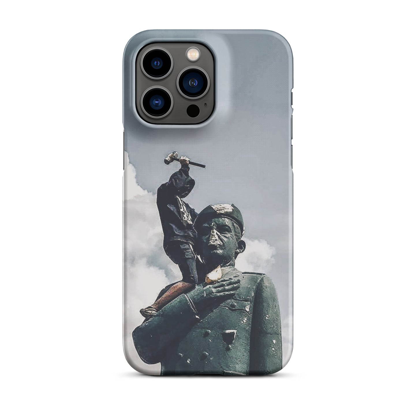 HASTA EL FINAL - Venezuela's Iconic Chavez Statue Takedown iPhone Case