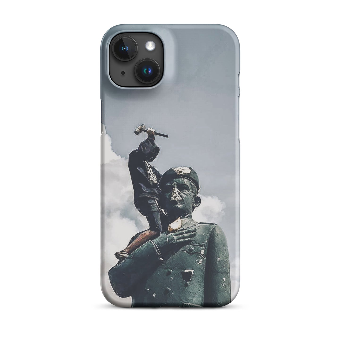 HASTA EL FINAL - Venezuela's Iconic Chavez Statue Takedown iPhone Case