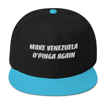 Make Venezuela D'Pinga Again Snapback Hat – Show Your Venezuelan Pride