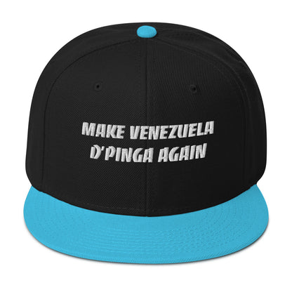 Make Venezuela D'Pinga Again Snapback Hat – Show Your Venezuelan Pride