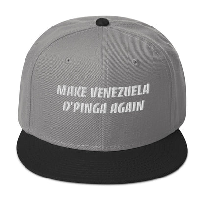 Make Venezuela D'Pinga Again Snapback Hat – Show Your Venezuelan Pride