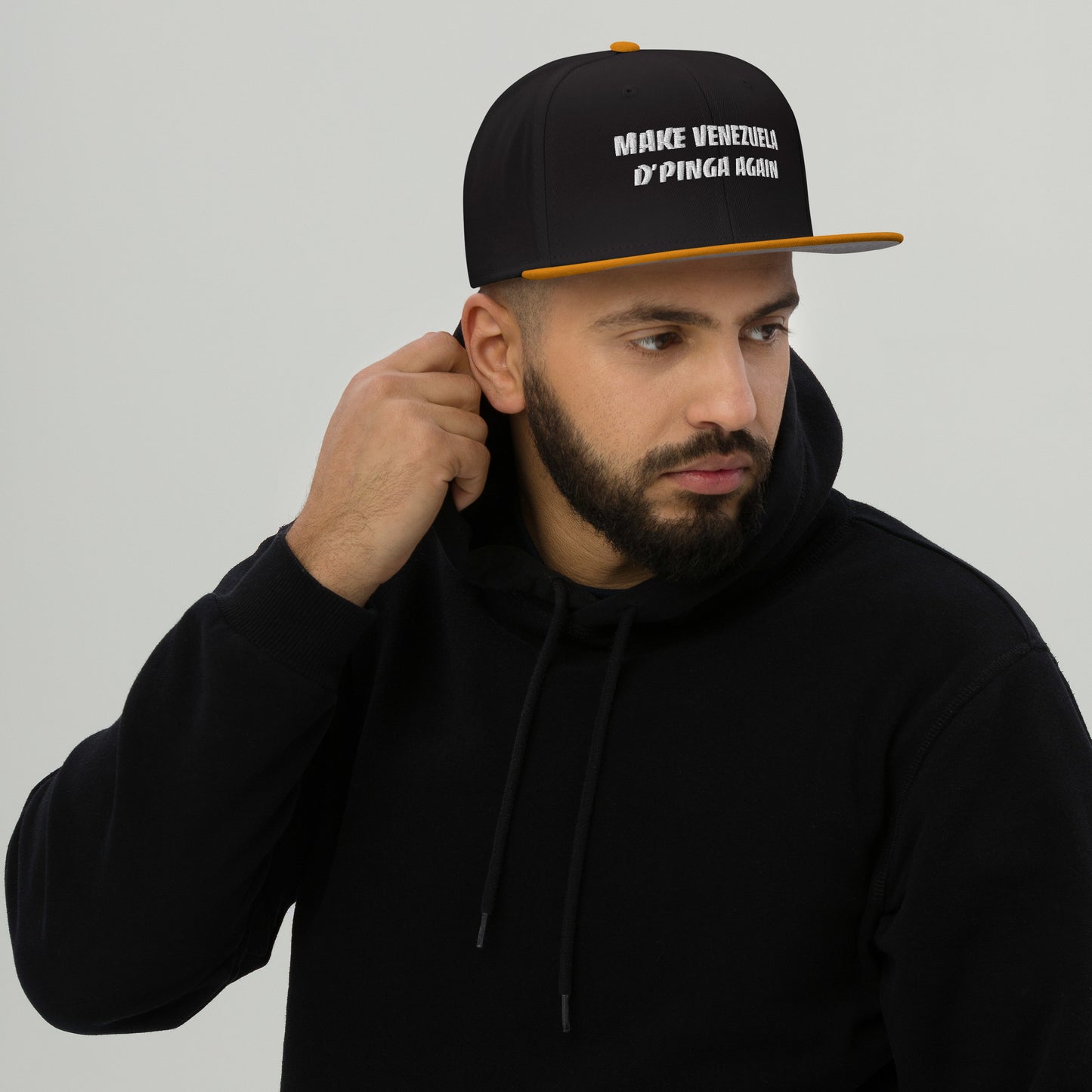 Make Venezuela D'Pinga Again Snapback Hat – Show Your Venezuelan Pride