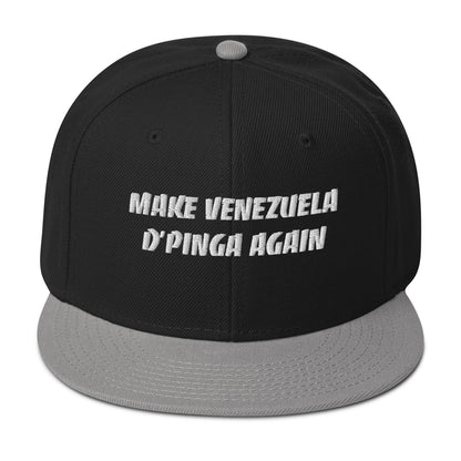 Make Venezuela D'Pinga Again Snapback Hat – Show Your Venezuelan Pride