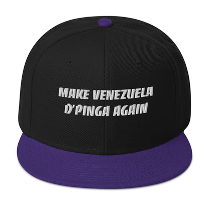 Make Venezuela D'Pinga Again Snapback Hat – Show Your Venezuelan Pride