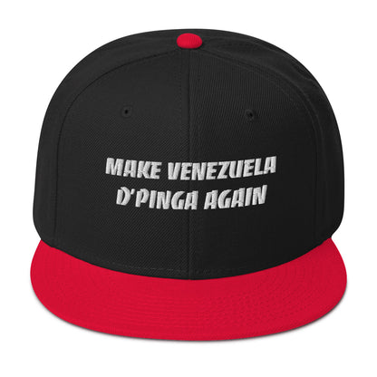 Make Venezuela D'Pinga Again Snapback Hat – Show Your Venezuelan Pride