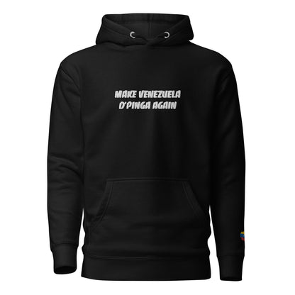 Make Venezuela D'Pinga Again Unisex Hoodie – Cozy Up with Venezuelan Pride