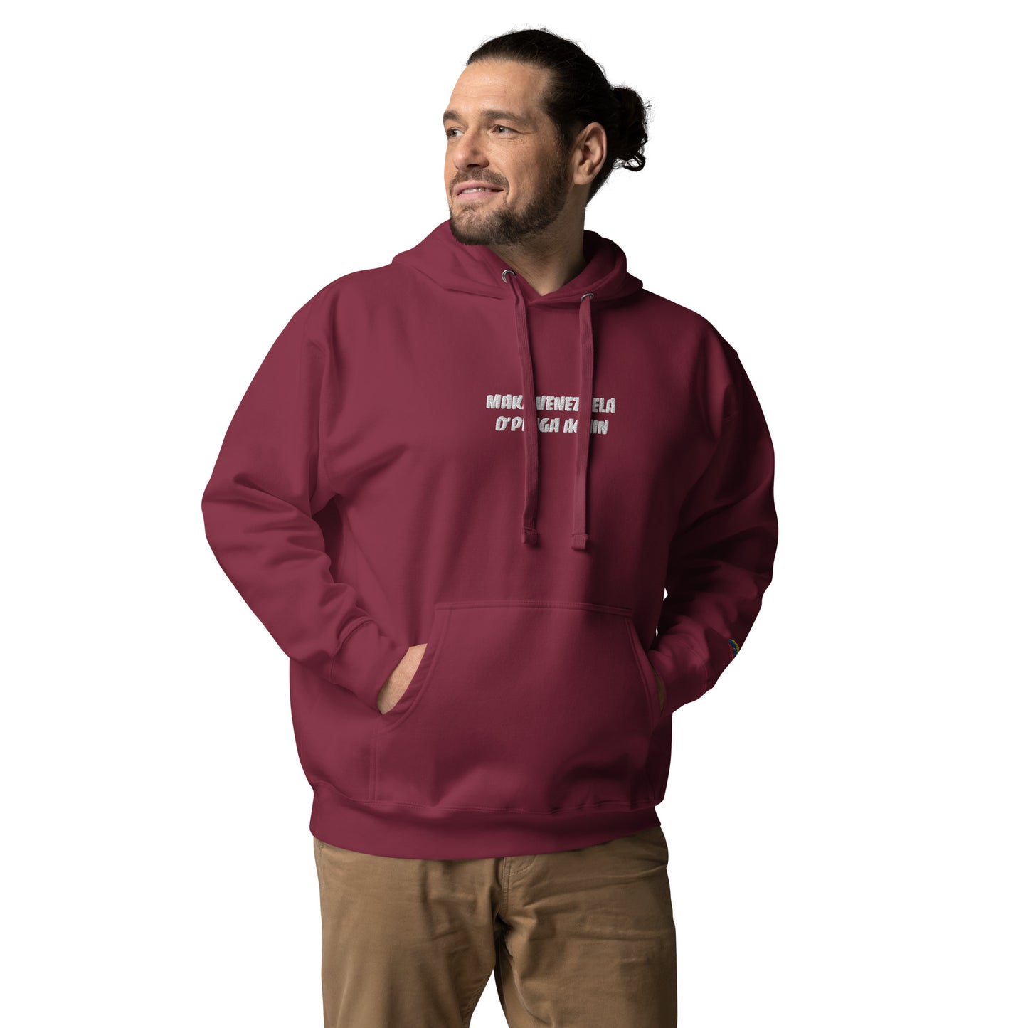 Make Venezuela D'Pinga Again Unisex Hoodie – Cozy Up with Venezuelan Pride