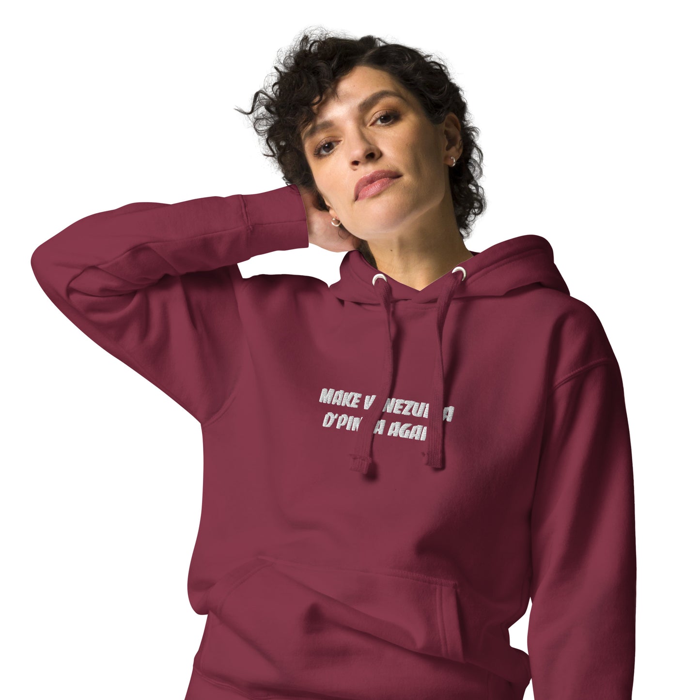 Make Venezuela D'Pinga Again Unisex Hoodie – Cozy Up with Venezuelan Pride