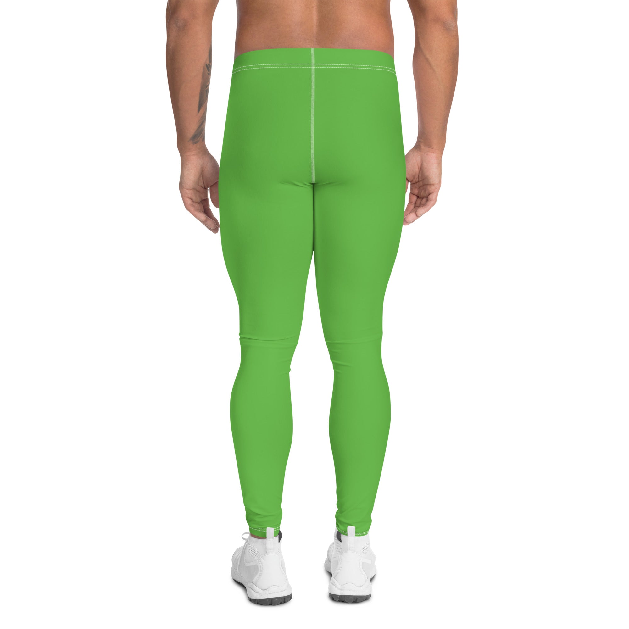 Green leggings mens best sale