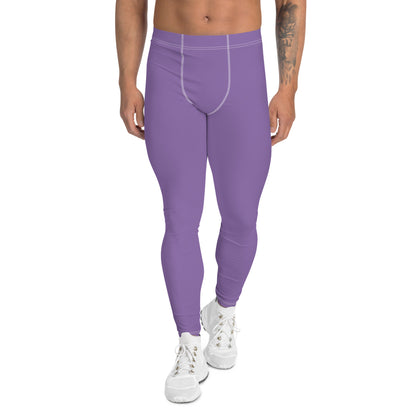 Men's Athletic Leggings (Lavender)