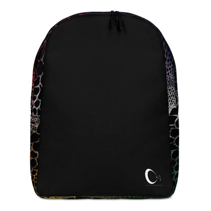Wild Rainbow Outline | Modern & Minimalist Water-Resistant Laptop Backpack with Hidden Pocket | - Comfortable Culture - Default Title - Backpacks - Comfortable Culture