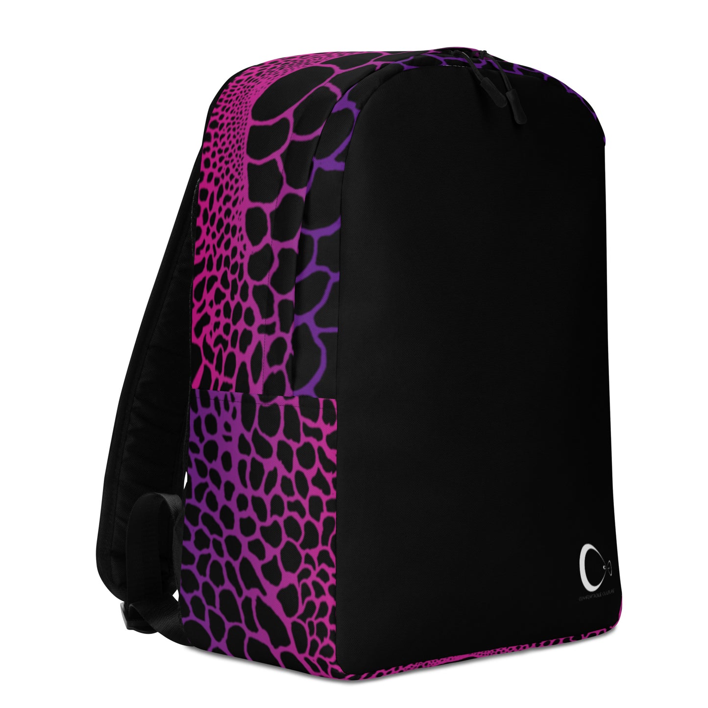 Wild Pinks n Purples Backpack | Modern & Minimalist Water-Resistant Laptop Backpack with Hidden Pocket | - Comfortable Culture - Backpacks - Comfortable Culture