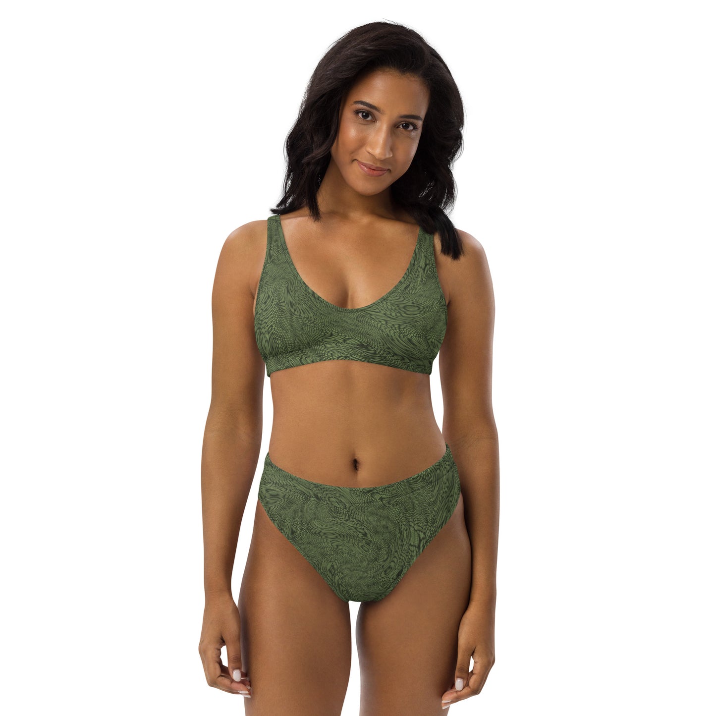 Fractal Bikini (Desert Green)
