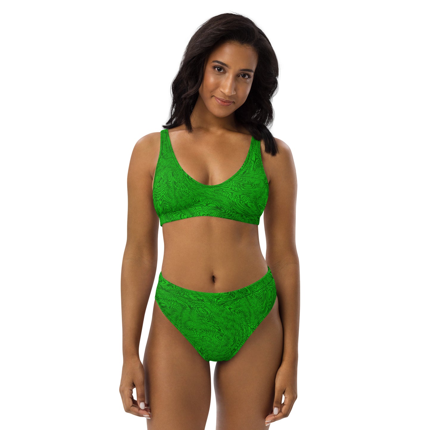 Fractal Bikini (Lime Green)