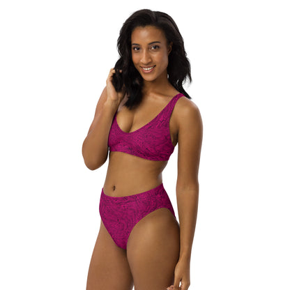 Fractal Bikini (Hot Pink)
