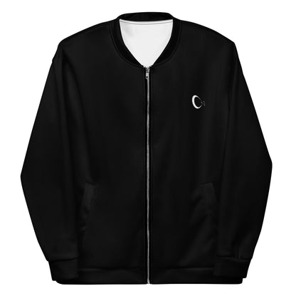 Be Fucking Nice - Black Bomber Jacket (Unisex) - Comfortable Culture - Coats & Jackets - Comfortable Culture