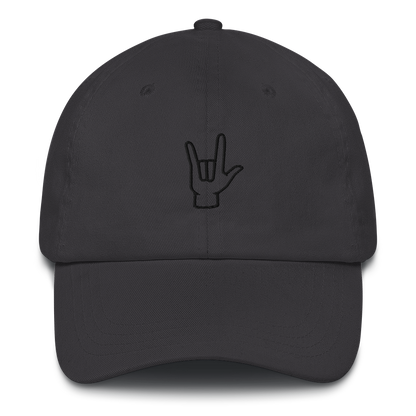 ILY Dad Hat - Comfortable Culture - Dark Grey - Hats - Comfortable Culture