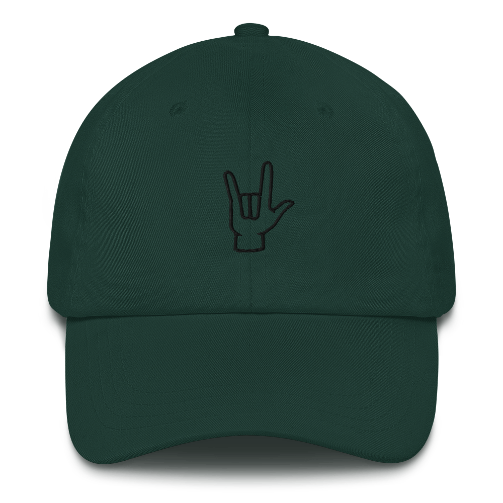 ILY Dad Hat - Comfortable Culture - Spruce - Hats - Comfortable Culture