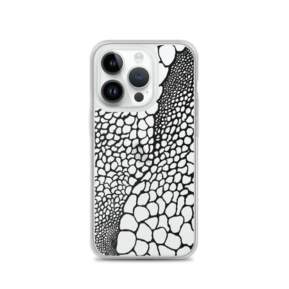 Abstract Bubble (Clear iPhone Case)