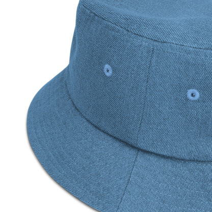 "Comfortable" Denim Bucket Hat - Comfortable Culture - Hats - Comfortable Culture