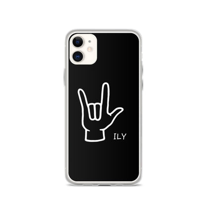 ILY Phone Case - Comfortable Culture - iPhone 11 - Mobile Phone Cases - Comfortable Culture