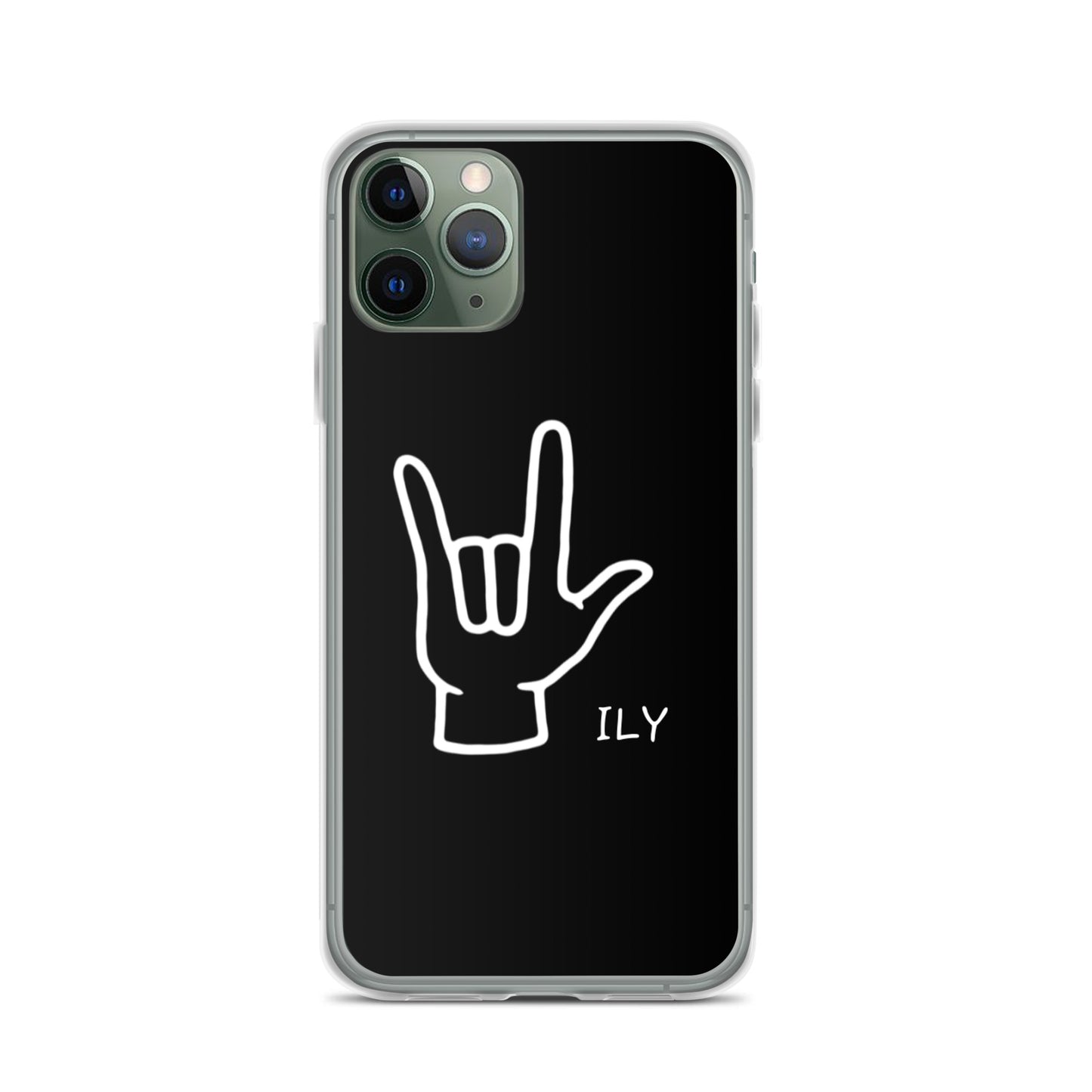 ILY Phone Case - Comfortable Culture - iPhone 11 Pro - Mobile Phone Cases - Comfortable Culture