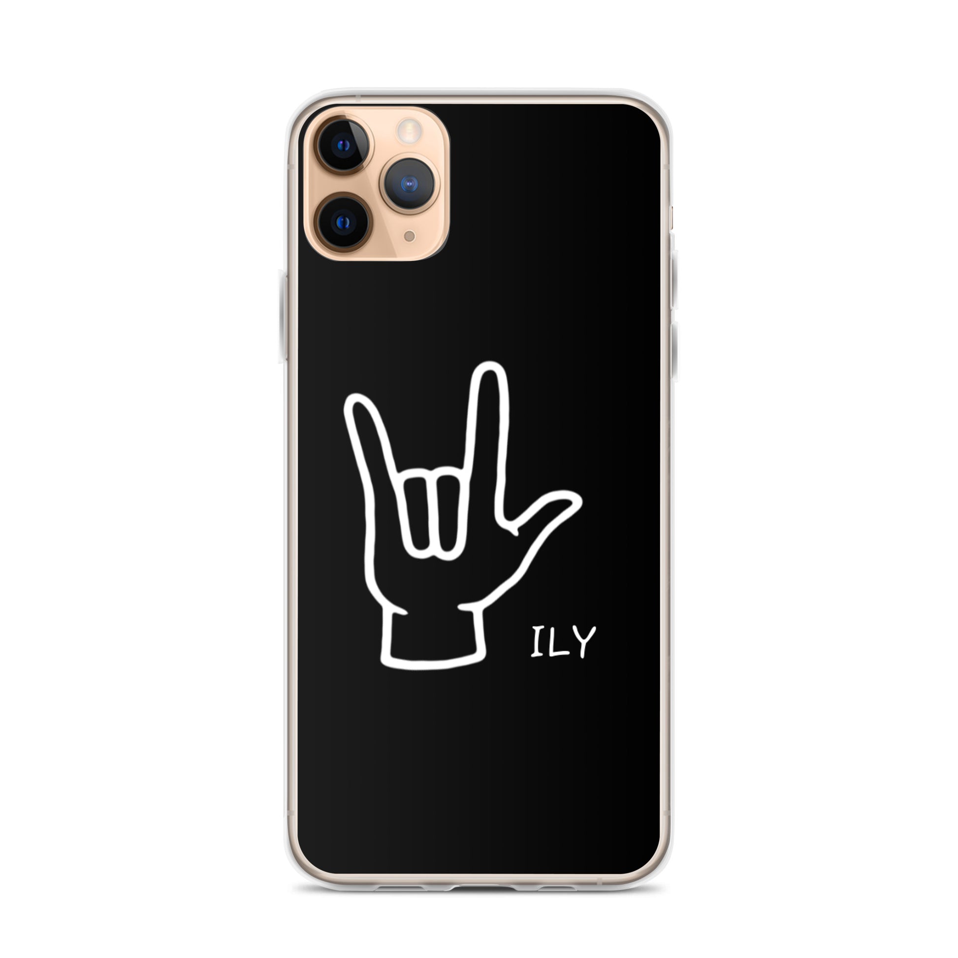 ILY Phone Case - Comfortable Culture - iPhone 11 Pro Max - Mobile Phone Cases - Comfortable Culture