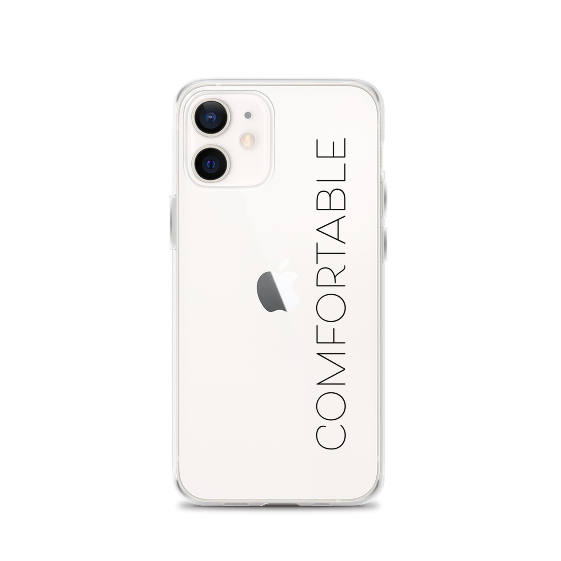 "Comfortable" iPhone Case (Black Text) - Comfortable Culture - iPhone 12 - Mobile Phone Cases - Comfortable Culture