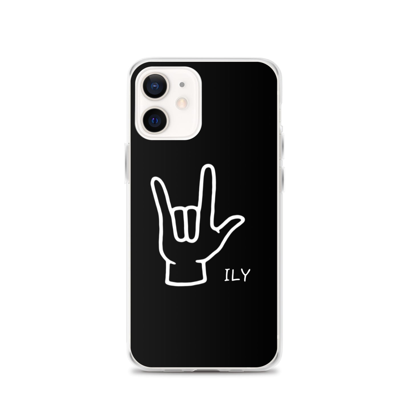 ILY Phone Case - Comfortable Culture - iPhone 12 - Mobile Phone Cases - Comfortable Culture