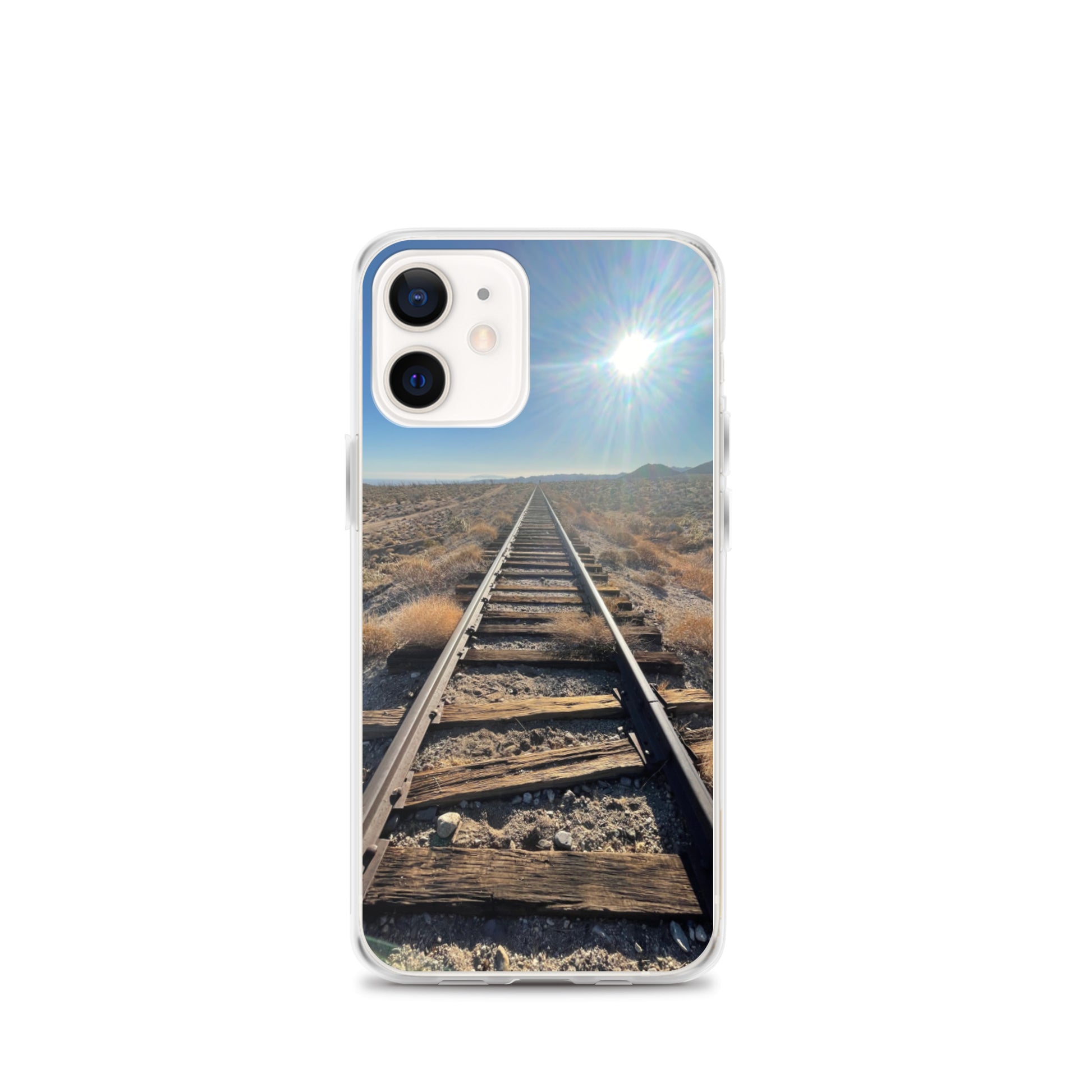 Rail-Road to Somewhere (iPhone Case) - Comfortable Culture - iPhone 12 mini - Mobile Phone Cases - Comfortable Culture