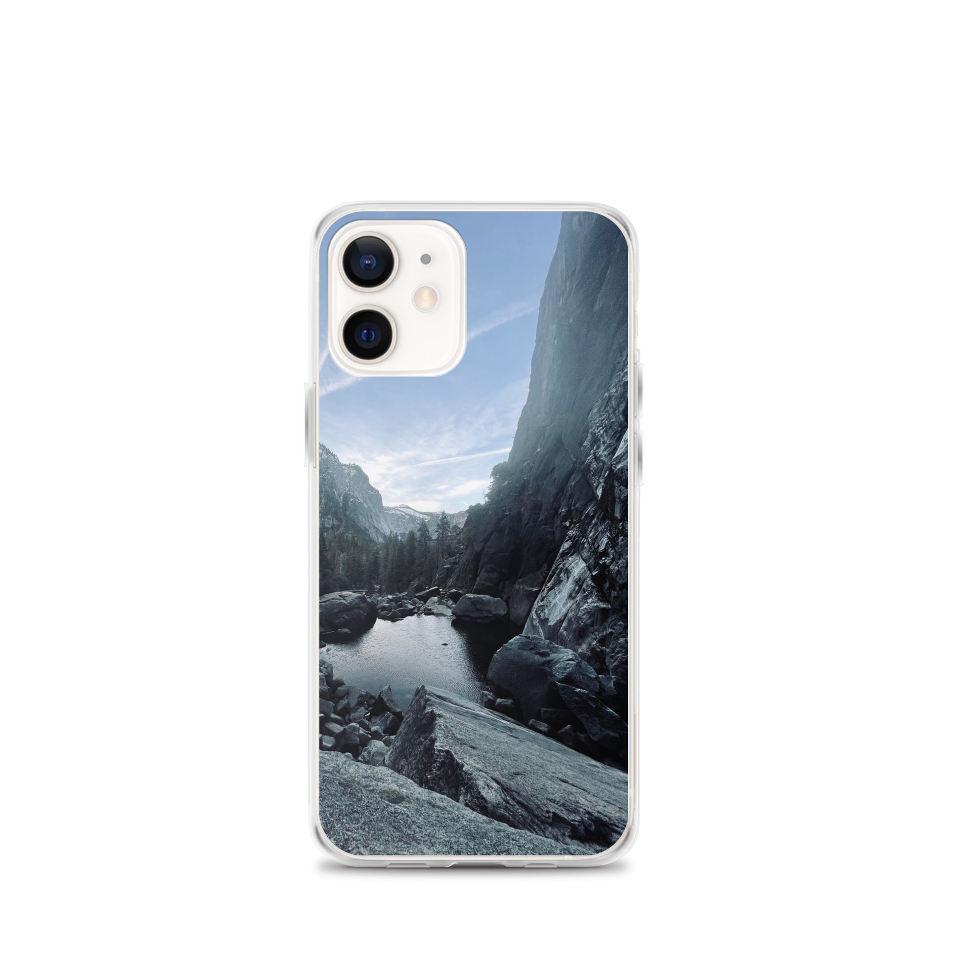 Mountain Lake Views (iPhone Case) - Comfortable Culture - iPhone 12 mini - Mobile Phone Cases - Comfortable Culture