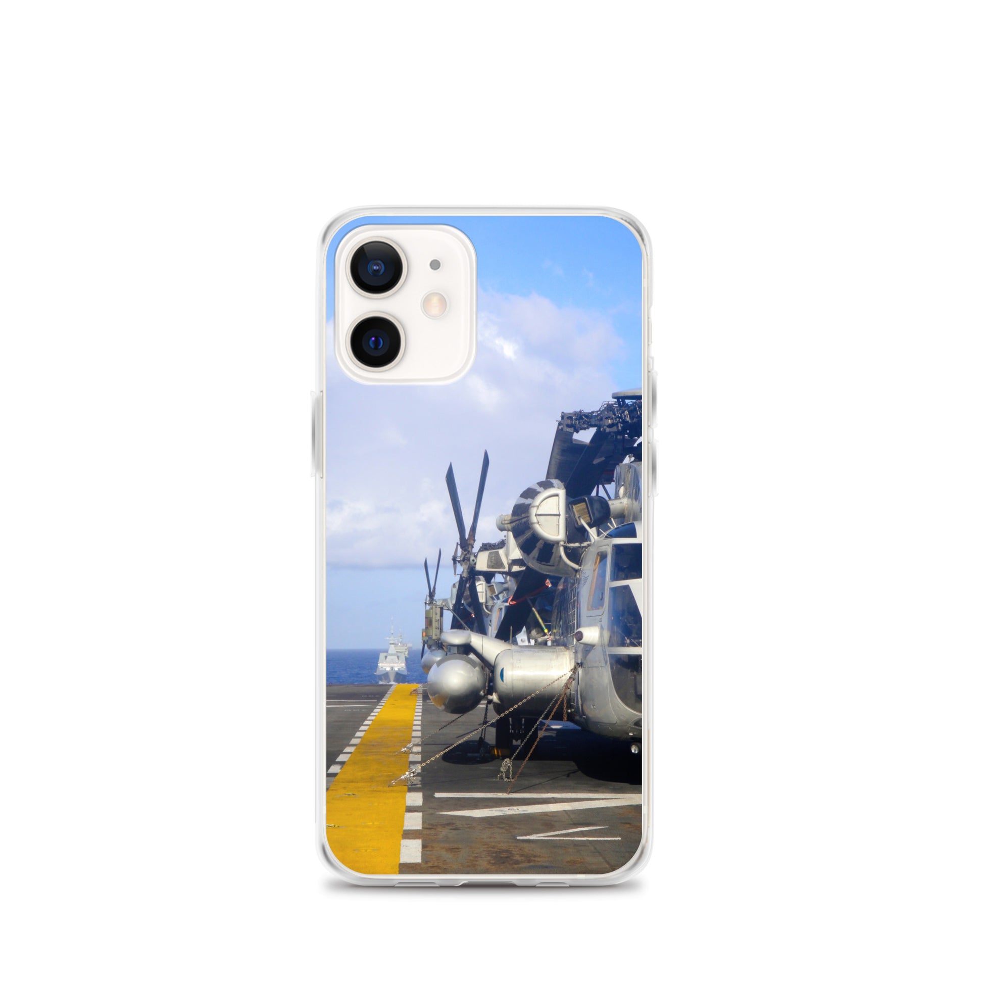 Flight Deck Views (iPhone Case) - Comfortable Culture - iPhone 12 mini - Mobile Phone Cases - Comfortable Culture