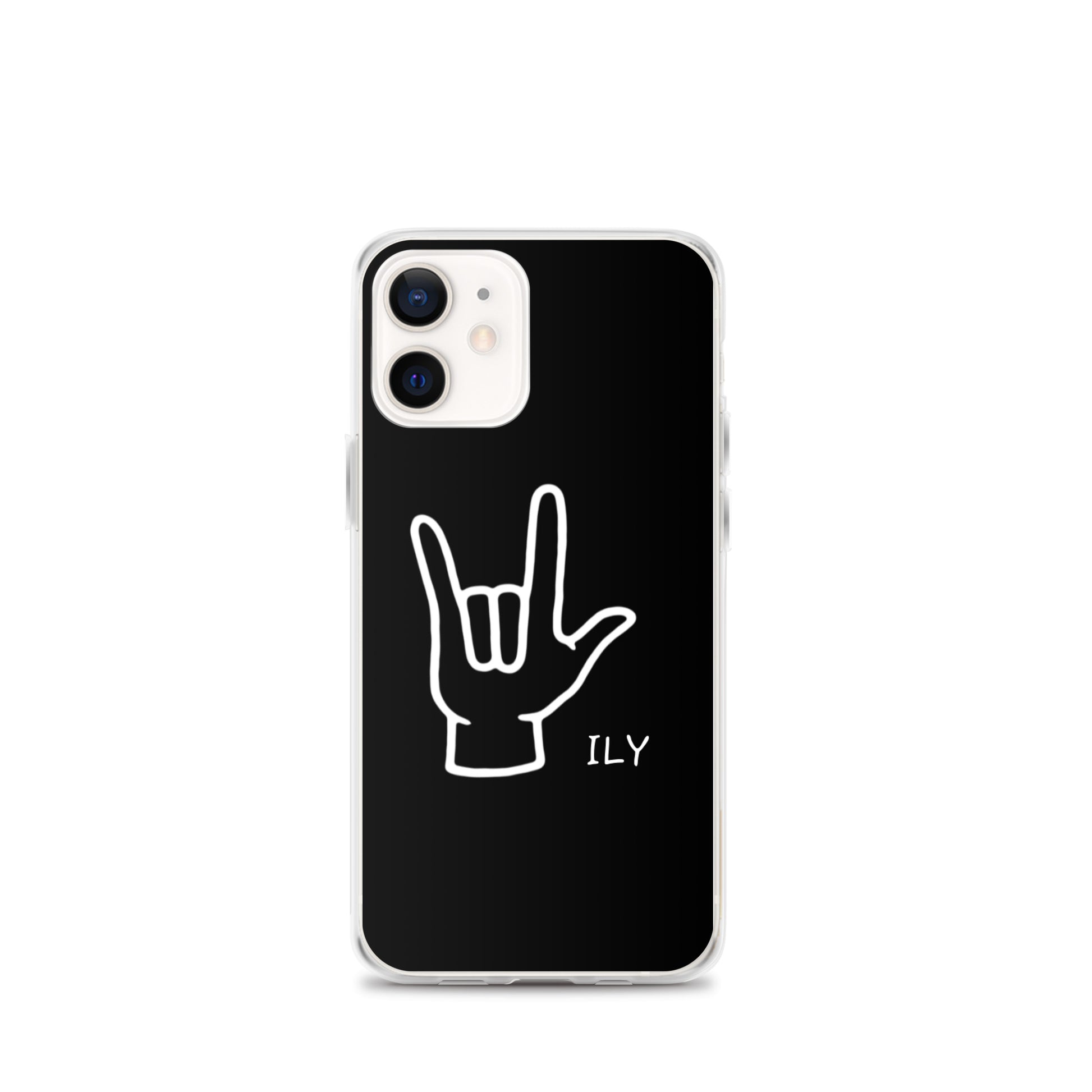 ILY Phone Case - Comfortable Culture - iPhone 12 mini - Mobile Phone Cases - Comfortable Culture