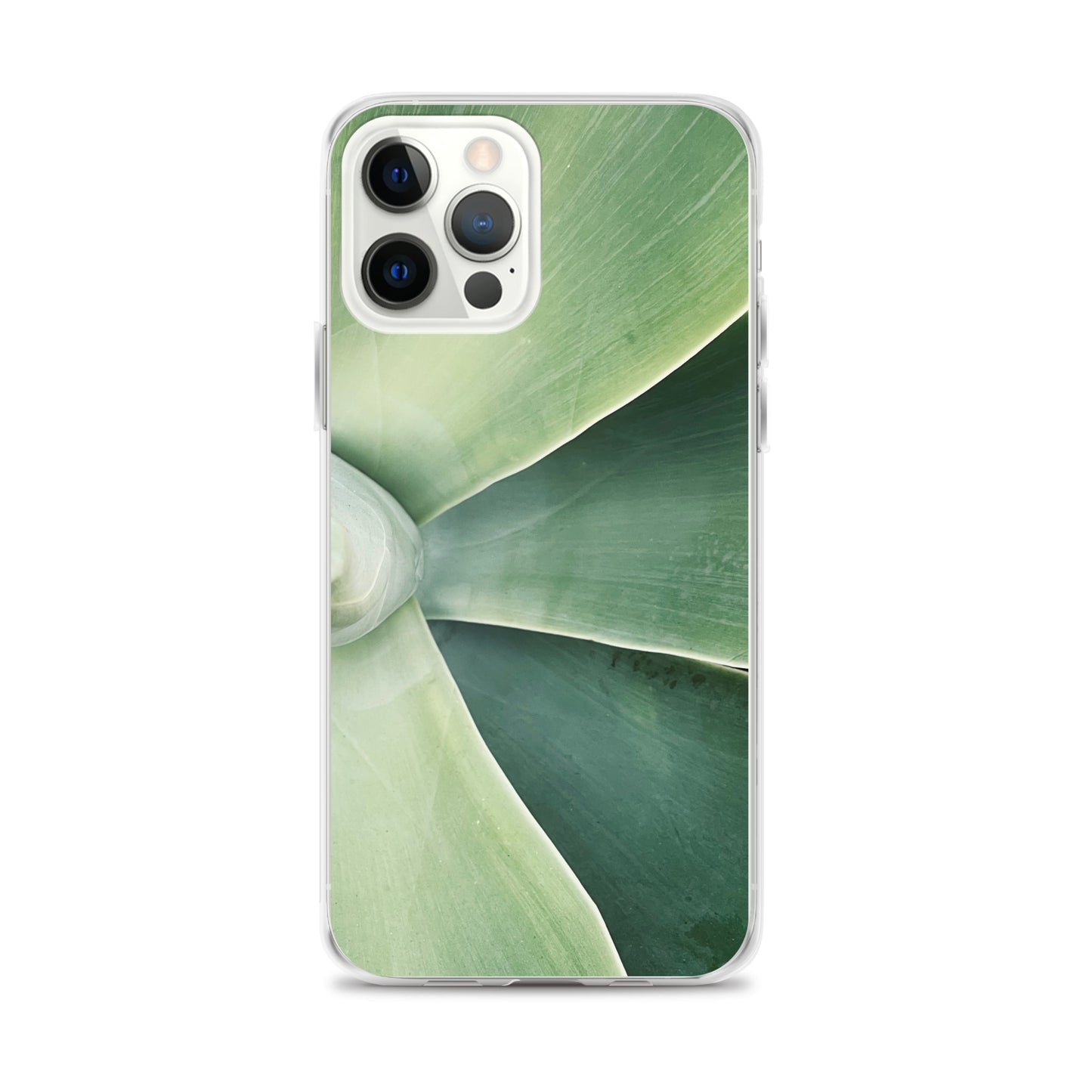 Green Leaf Split (iPhone Case) - Comfortable Culture - iPhone 12 Pro Max - Mobile Phone Cases - Comfortable Culture