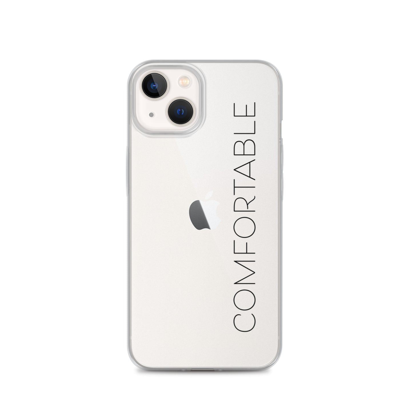 "Comfortable" iPhone Case (Black Text) - Comfortable Culture - iPhone 13 - Mobile Phone Cases - Comfortable Culture