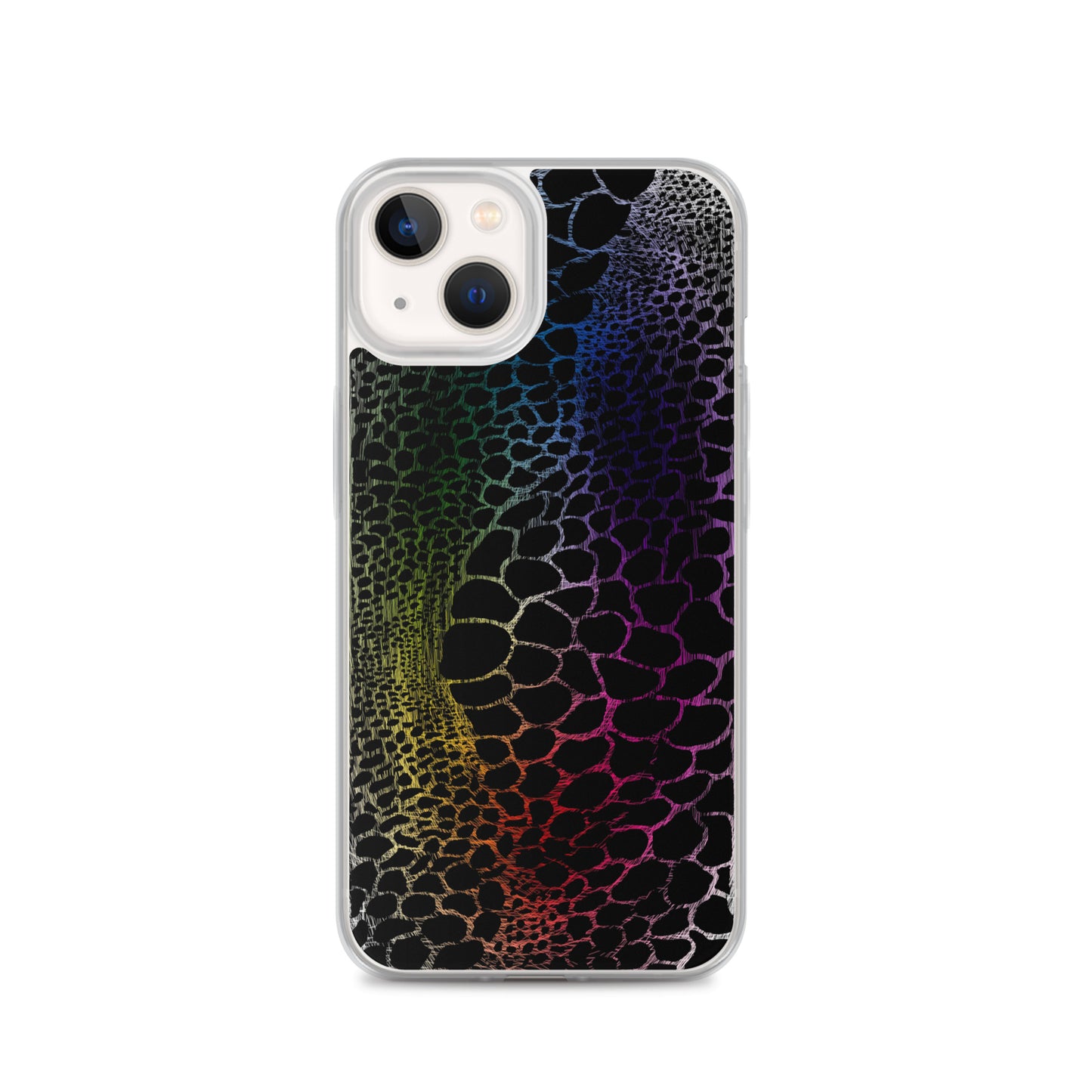 Wild Rainbow Outline (iPhone Case) - Comfortable Culture - iPhone 13 - Mobile Phone Cases - Comfortable Culture