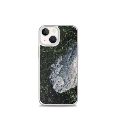 Between a Rock and a Soft Place (iPhone Case) - Comfortable Culture - iPhone 13 mini - Mobile Phone Cases - Comfortable Culture