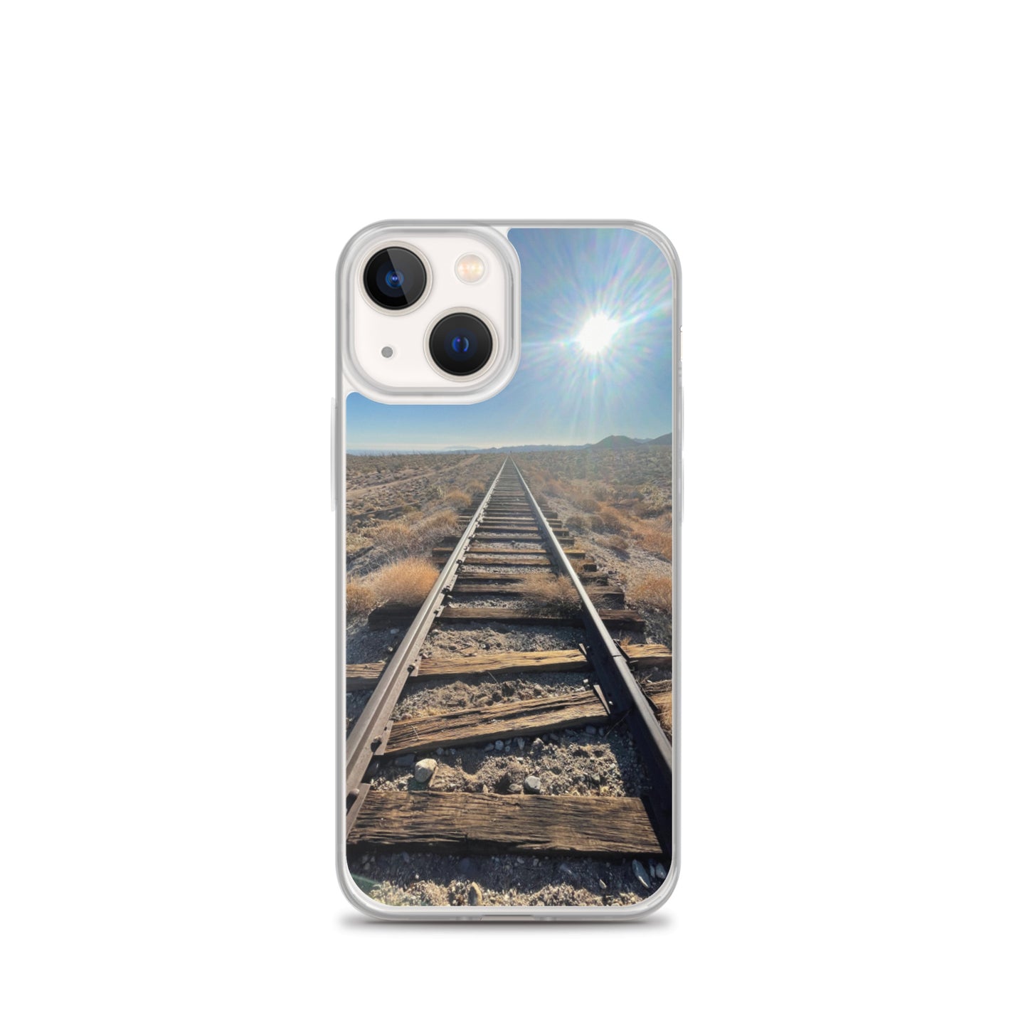 Rail-Road to Somewhere (iPhone Case) - Comfortable Culture - iPhone 13 mini - Mobile Phone Cases - Comfortable Culture