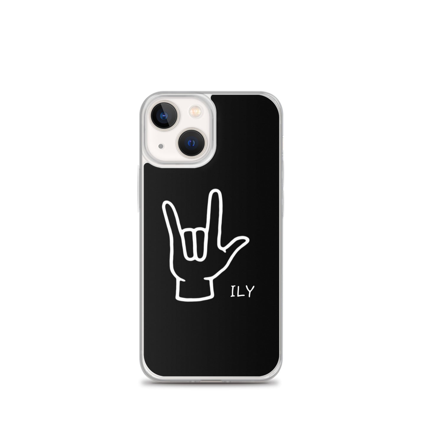 ILY Phone Case - Comfortable Culture - iPhone 13 mini - Mobile Phone Cases - Comfortable Culture