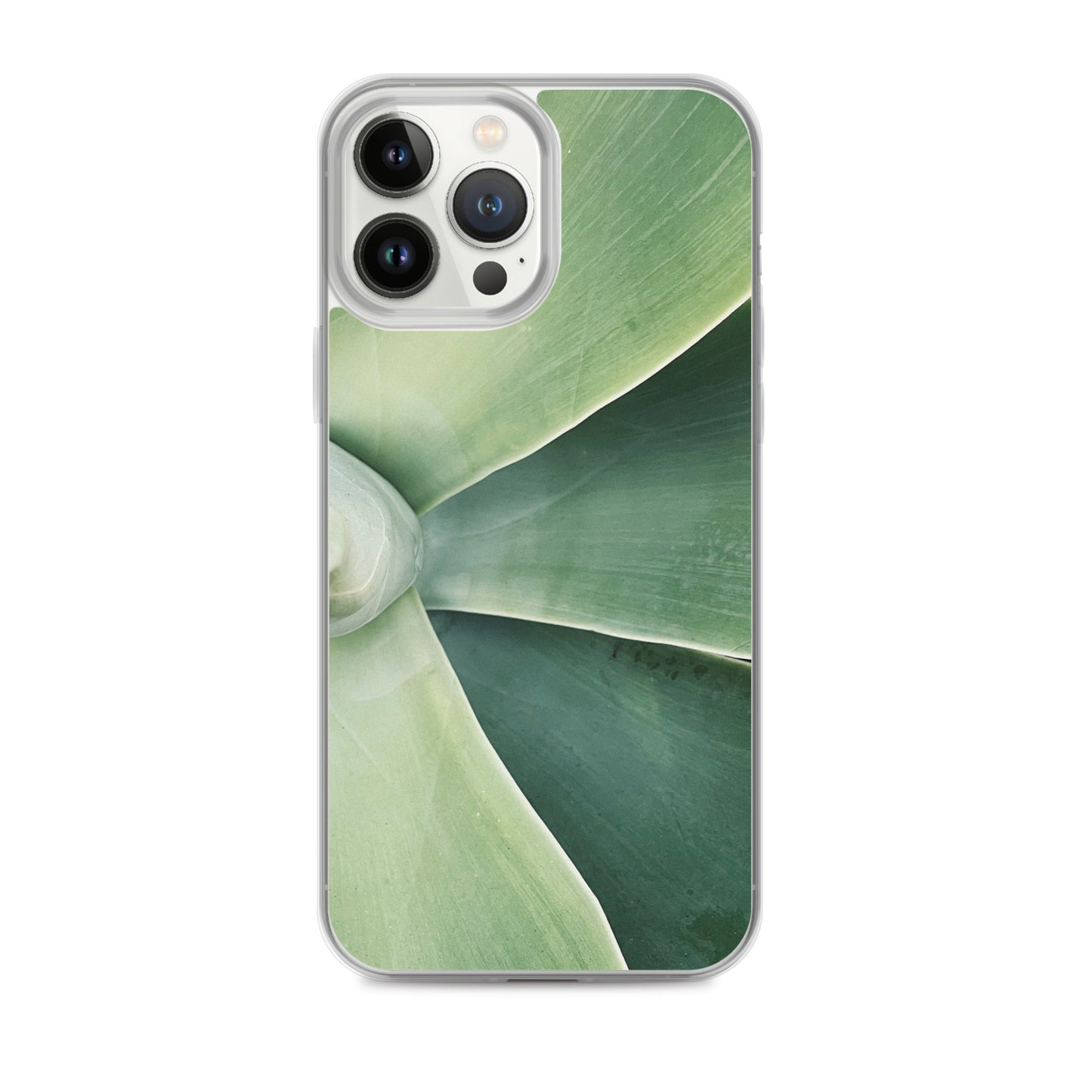 Green Leaf Split (iPhone Case) - Comfortable Culture - iPhone 13 Pro Max - Mobile Phone Cases - Comfortable Culture