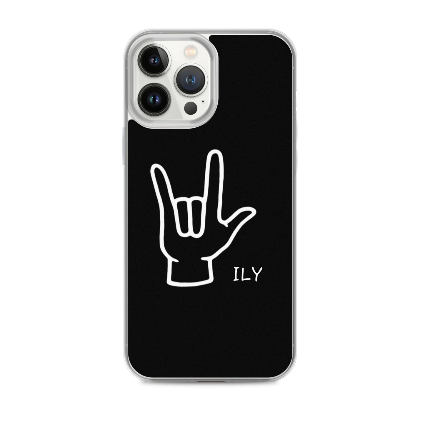 ILY Phone Case - Comfortable Culture - iPhone 13 Pro Max - Mobile Phone Cases - Comfortable Culture