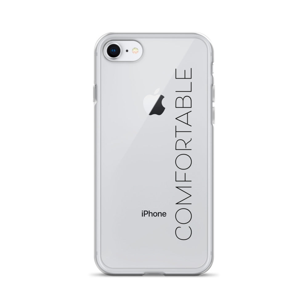 "Comfortable" iPhone Case (Black Text) - Comfortable Culture - iPhone SE - Mobile Phone Cases - Comfortable Culture