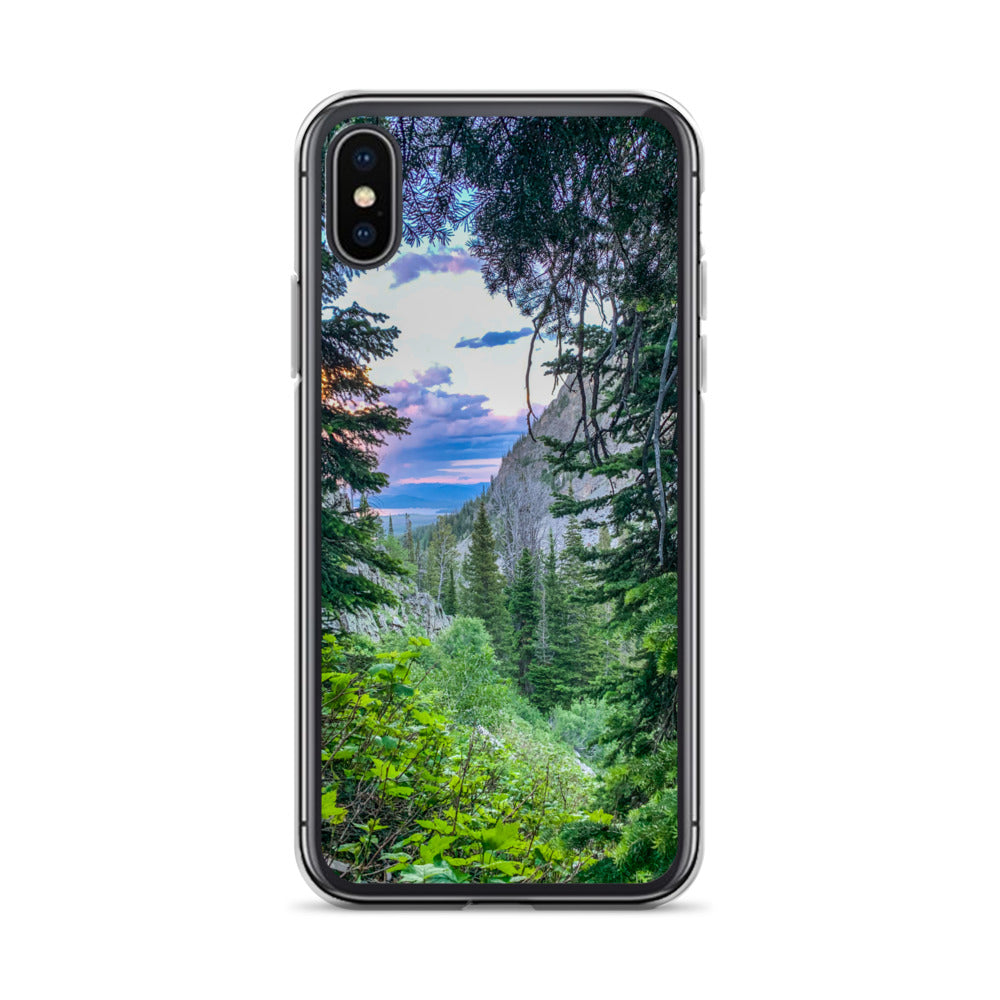 Through the Pines (iPhone Case) - Comfortable Culture - iPhone X/XS - Mobile Phone Cases - Comfortable Culture