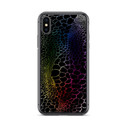 Wild Rainbow Outline (iPhone Case) - Comfortable Culture - iPhone X/XS - Mobile Phone Cases - Comfortable Culture