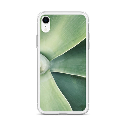Green Leaf Split (iPhone Case) - Comfortable Culture - Mobile Phone Cases - Comfortable Culture