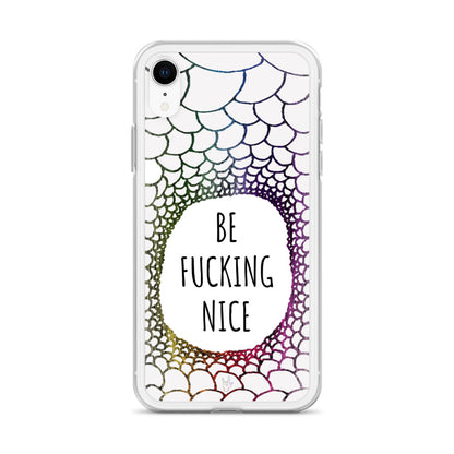 Be Fucking Nice (iPhone Case) - Comfortable Culture - Mobile Phone Cases - Comfortable Culture