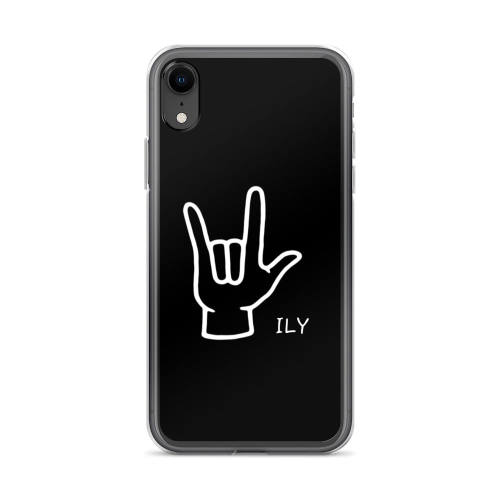 ILY Phone Case - Comfortable Culture - iPhone XR - Mobile Phone Cases - Comfortable Culture