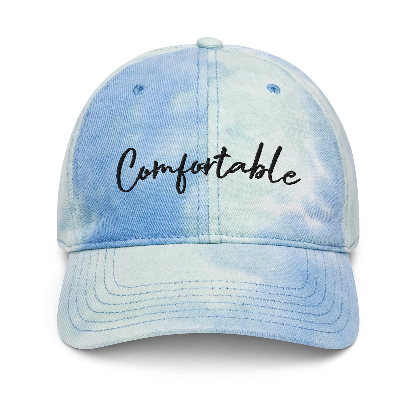 "Comfortable" Tie Dye Hat - Comfortable Culture - Sky - Hats - Comfortable Culture
